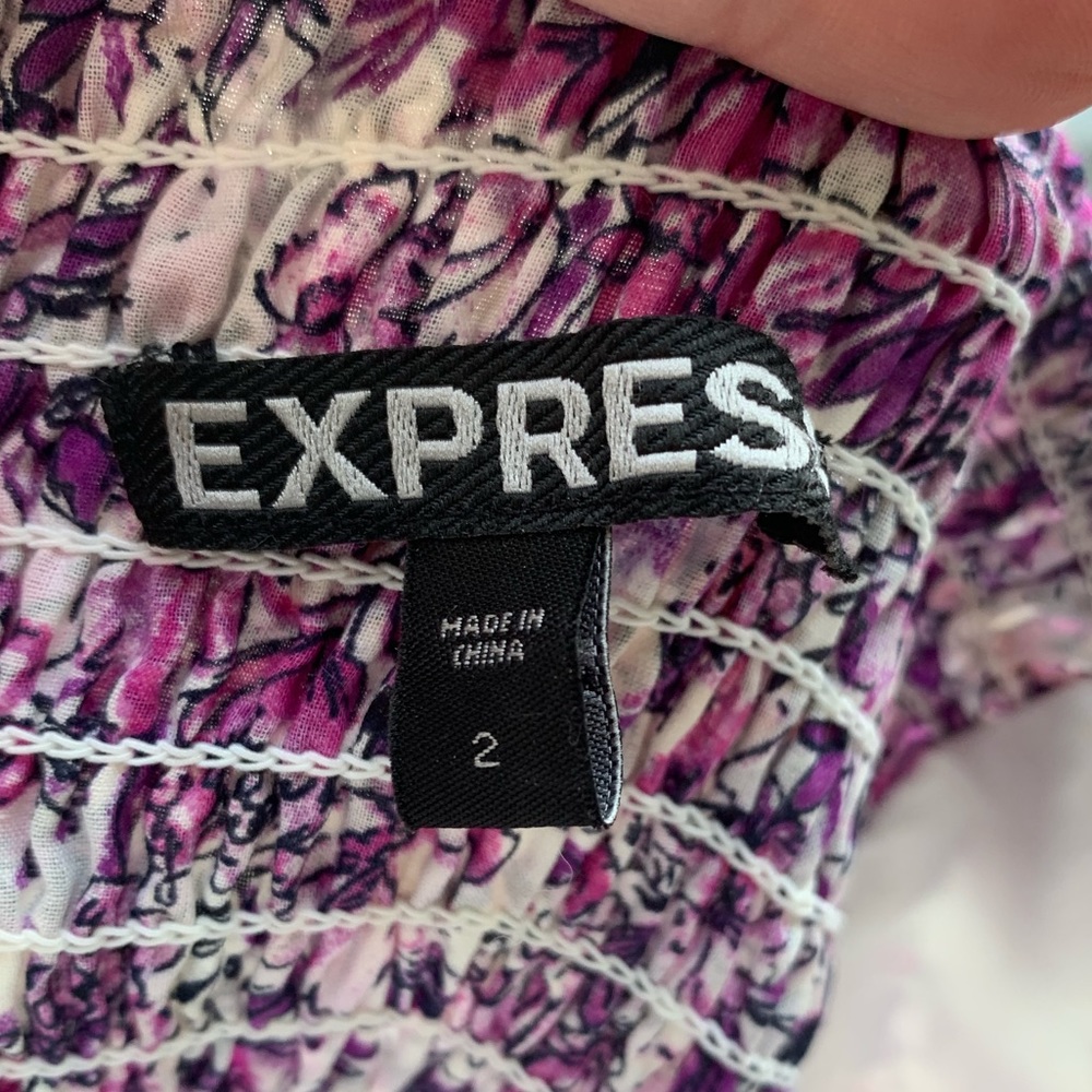 Express Floral Dress - Picture 6 of 6